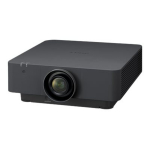 3LCD Projector, Standard Lens, LAN, Black, 6000 lm_noscript