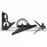 Combination Set with Square, Protractor Head and Blade