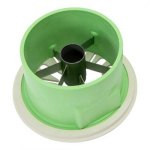 6-Wedge Apple Corer Blade Cup with Cover Fits S-33_noscript