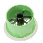 8-Wedge Apple Corer Blade Cup with Cover Fits S-33_noscript