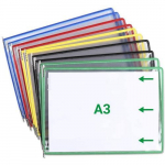 Assorted Color Display Pocket, A3 Size_noscript