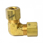 #65 5/16" Lead-Free Brass Compression Elbow