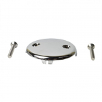 2-Hole Face Plate, Chrome Plated_noscript