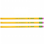 Classic Yellow Wood-Cased Pencil, #2 Soft, Yellow_noscript