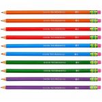 Assorted Color Wood-Cased Pencil, #2 Soft_noscript