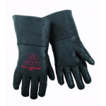 Premium Grade MIG Welders Gloves, Black, Medium_noscript