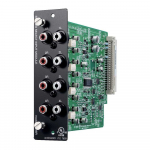D-900 Series 4-Input Stereo RCA Module for Digital Mixers