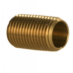 Brass Close Pipe Nipple, 1" x 1"_noscript