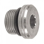 BSPP Hollow Hex Plug Fitting, 1"_noscript