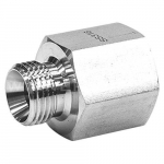 BSPP Extended Bushing, 1/2" x 3/8"