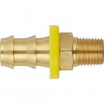 Barb to Pipe Adapter, 5/8" x 3/8"