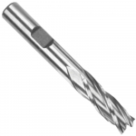 1-7/8", 6 Flute Center Cutting TMX End Mill, HSS_noscript