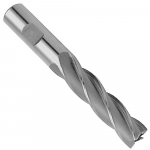 1", 4 Flute Center Cutting TMX End Mill, Cobalt_noscript