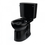 Drake Toilet, 1.28 GPF Dual Flush, Ebony_noscript