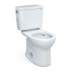 Drake Toilet, 1.6 GPF Round Bowl, Cotton