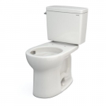 Drake Toilet, 1.6 GPF Round Bowl, Colonial White_noscript