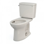 Drake Toilet, 1.28 GPF Elongated Bowl, Sedona Beige