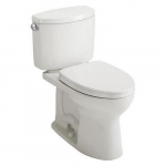 Drake II Two-Piece Toilet 1.28 GPF, White