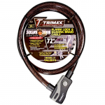 Alarm Lock & Quadra-Braid 25 mm Cable, 72"