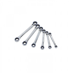 12 Point Box-end Ratcheting Wrenches Set, 6 Pieces_noscript