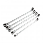 Metric Extra-Long Flexible Ratcheting Wrench Set