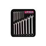 12 Point Combination Wrench Set, 15 Pieces, Satin Finish_noscript