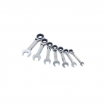 12 Point Short Combination Ratcheting Wrench Set