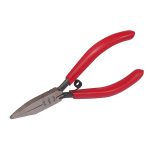 Flat Tip, Smooth Jaw Plier with Spring Loaded Handles