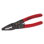 Wire Stripping Plier w/ Crimper and 10-22 AWG Screw Cutter_noscript