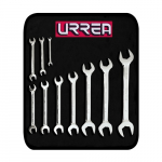 High-Quality Full Polished Open-End Wrench Set, Inches