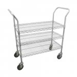 24" x 18" Utility Wire Cart, 3 Shelves_noscript