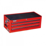 27", 3-Drawer Super-Duty Middle Chest Cabinet Red