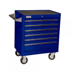27", 6-Drawer Super-Duty Roller Cabinet, Blue