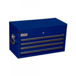 27", 4-Drawer Super-Duty Top Chest Cabinet, Blue
