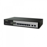 10-Port/8 PoE+ Gigabit Managed Switch_noscript