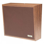 One-Way Amplified Wall Speaker, Woodgrain_noscript