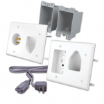 In-Wall Power and Rated AV Cable Installation Kit