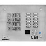 Stainless Steel Keypad and Color Camera