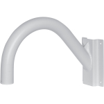 Aluminum Gooseneck Mounting Bracket, White PF 1-1/2"_noscript