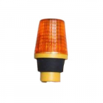 Amber LED Cone Light, (4) LED's, Powered