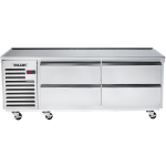 4 Drawer Refrigerated Chef Base, 72"