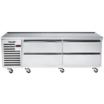 4 Drawer Refrigerated Chef Base, 84"