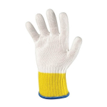 Defender 7, Large, White Shell / Yellow Cuff_noscript