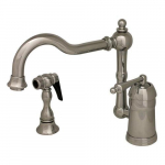 Faucet Handle with Traditional Swivel Spout_noscript