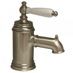 Faucet Lavatory with Porcelain Handle_noscript