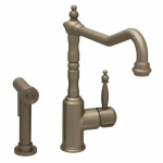 Faucet Handle with Traditional Swivel Spout_noscript