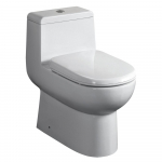 Magic Flush Toilet, 1.6-1.1 GPF, 26"