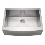 Brushed SS Commercial Single Bowl Sink, 30"