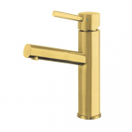 Solid Lever Elevated Lavatory Faucet, Brass