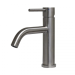 Lavatory Faucet, Brushed Stainless Steel